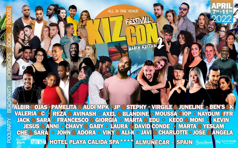 KIZCON 2022 - Beach Edition 2 Kizomba Festival
